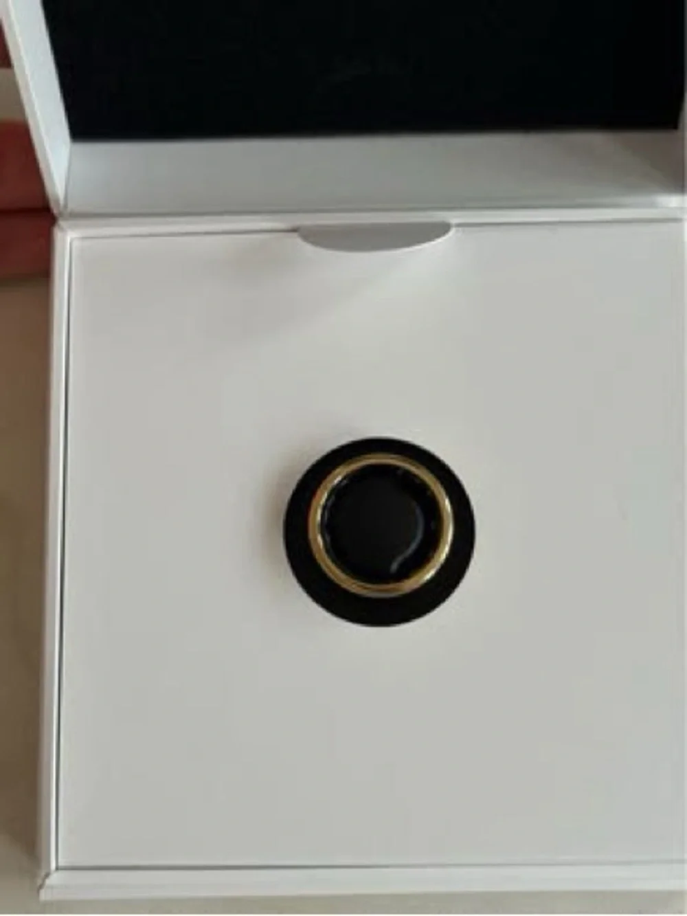 Oura Ring - Gold Top with Silver Band